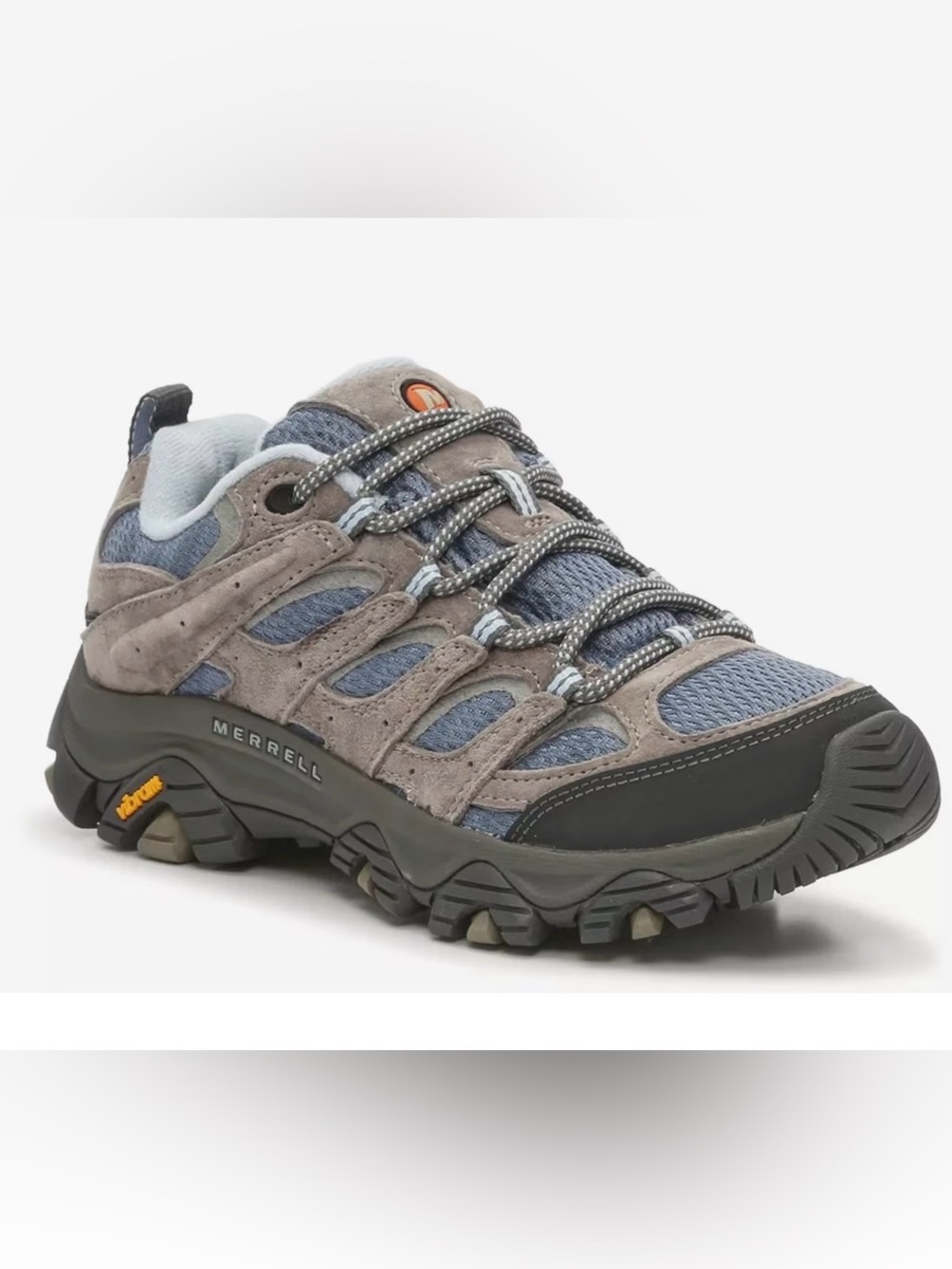 Merrell Gray and Blue Trail Hiking Sneakers